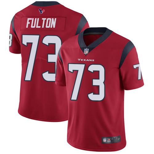 Houston Texans Limited Red Men Zach Fulton Alternate Jersey NFL Football 73 Vapor Untouchable